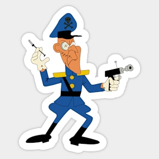 Fearless Leader - Rocky & Bullwinkle Sticker